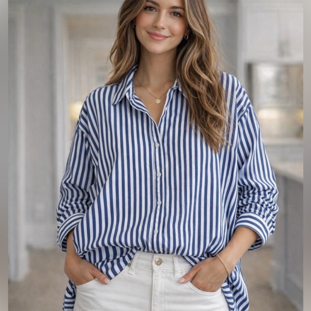 J Crew Etienne oversized shirt